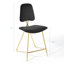 Tabouret de bar en velours Ponder Performance de Modway-48366790-48366012