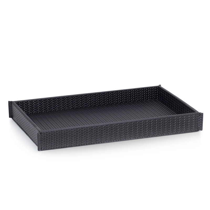 Piega Braid Tray, Piega Braid Black