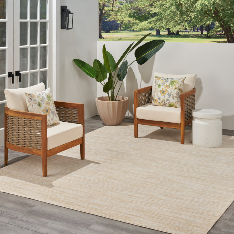 Balaton Indoor / Outdoor Rug, Rectangle 9' x 12'