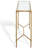 Sewall Metal And Glass Console Table-622875203