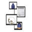 Kyptin 4 Piece Floating Shelf