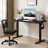 Office Set: Mesh Office Chair And Electric Standing Desk