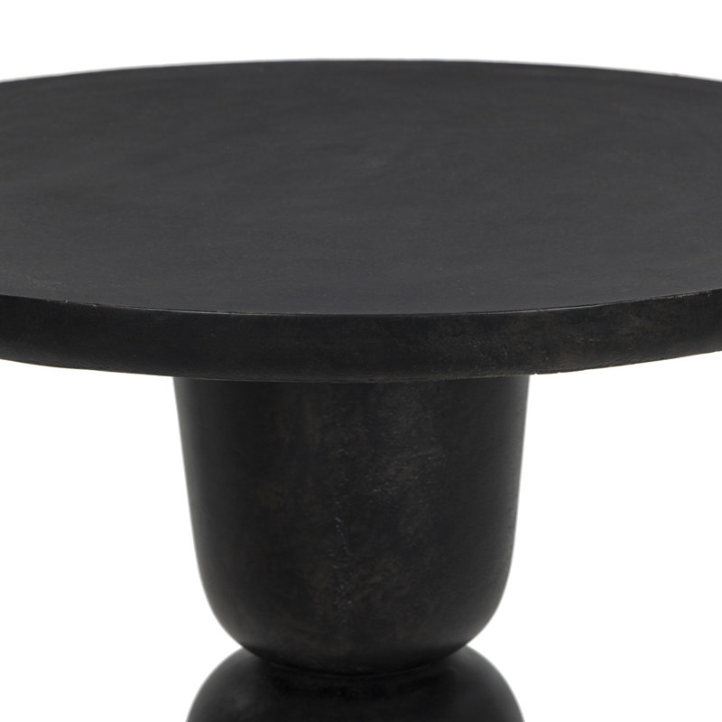 Brixton Outdoor Round Bar Table, 42" H x 33.75" W x 33.75" D