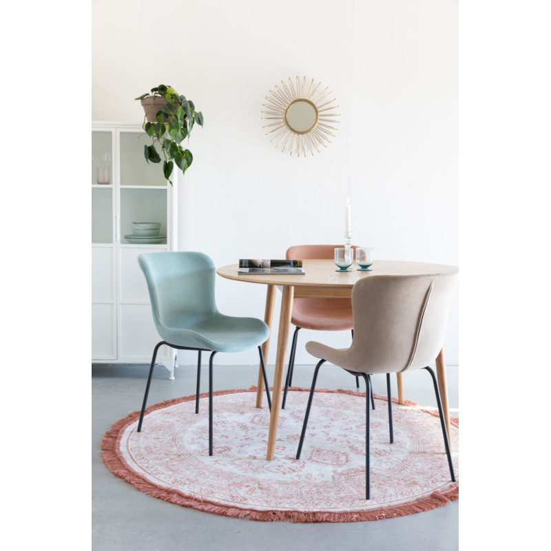 Junzo Upholstered Dining Chair, Brown
