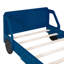 Lit plateforme en forme de voiture avec roulettes-121082688-121082686