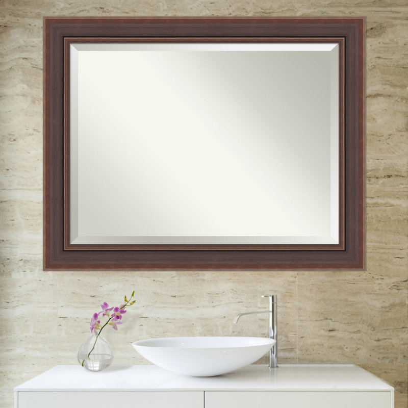 Miroir mural de salle de bain Moab, 37,5 po x 47,5 po