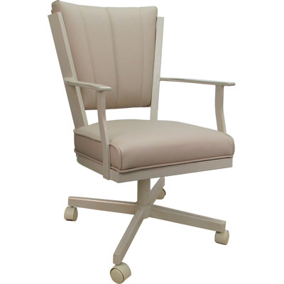 Fauteuil pivotant en cuir pivotant
