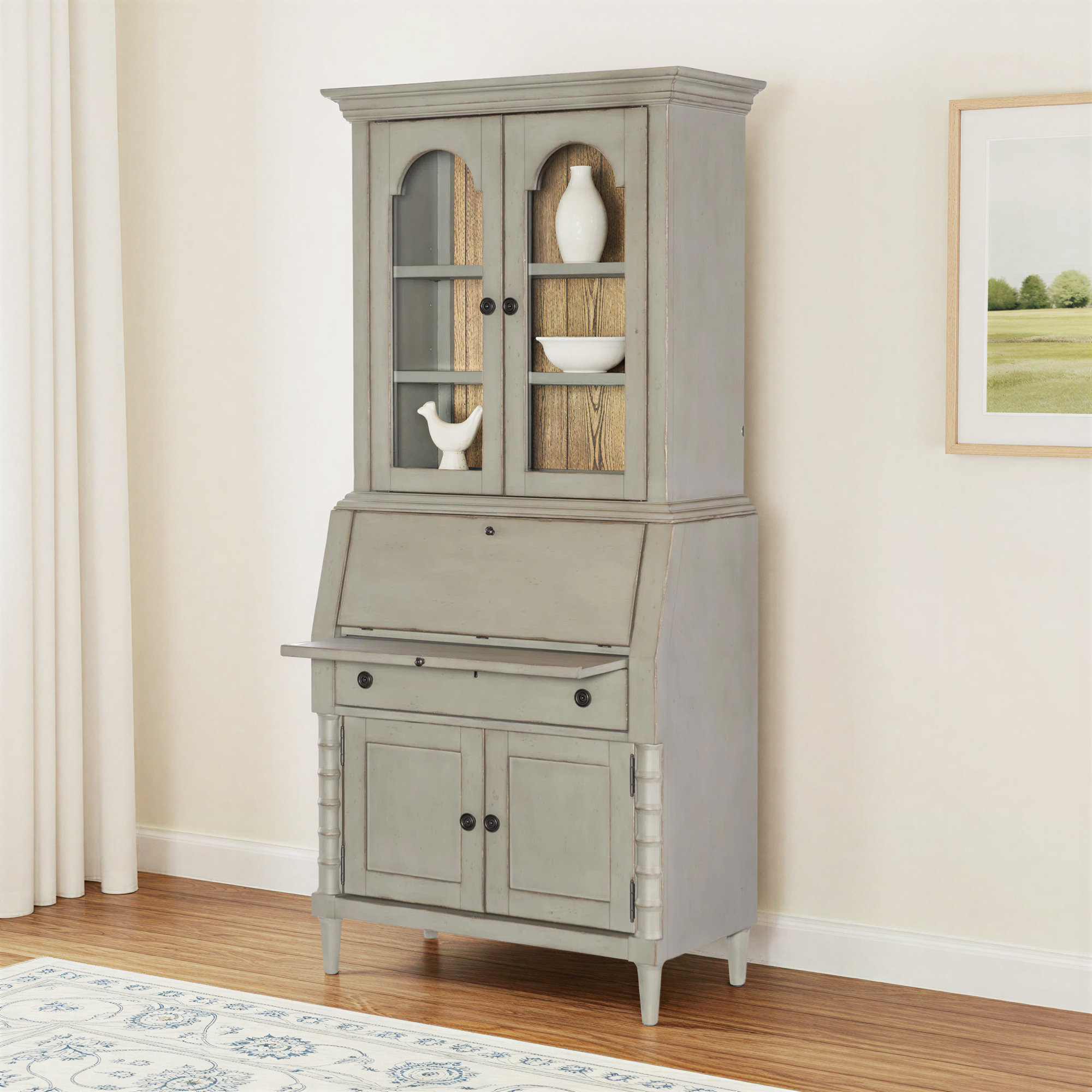 Country Living Dining Cabinet, Brown