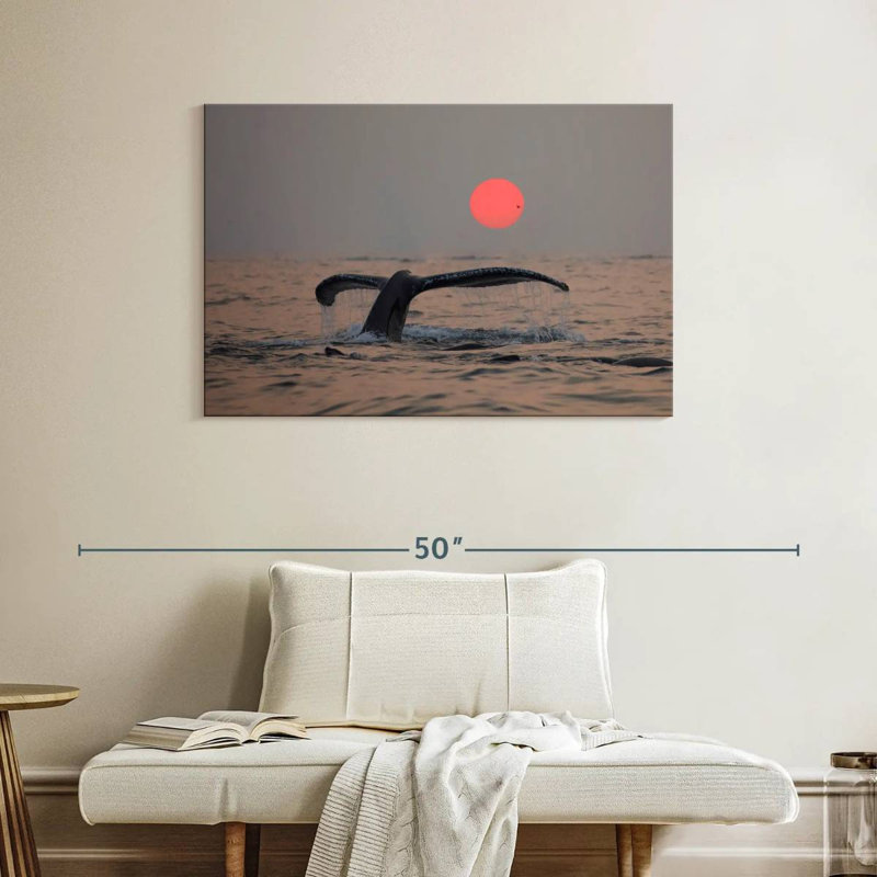 Brampt Humpback Whale Tail, 26" H x 39" W