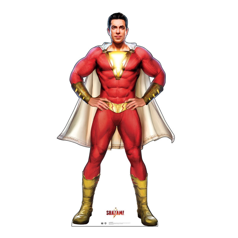 Shazam! accroche en carton
