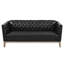 Canapé inclinable simple avec dossier réglable manuellement, port de charge USB sur le côté de l'accoudoir, support pour téléphone inclus, rangement pour accoudoirs dissimulé et repose-pieds de rangement assorti-134376298