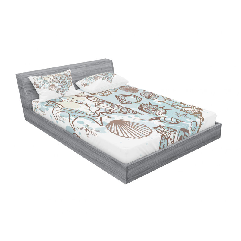 Microfiber Sheet Set, Full/Double Sheet Set with Fitted Sheet