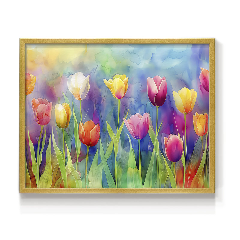 Floral Series-CVI -Framed Print - Restickable