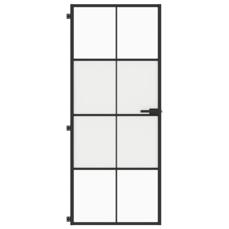 Adekemi Glass Standard Door, 201.5cm H x 83cm W