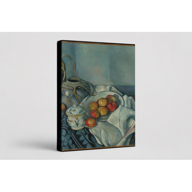 Nature morte aux pommes (1895 - 1898) - Art mural sur toile, 14" W x 11" H