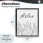 Relax with Leaf Outlines Floating Frame, design by Lettered and Lined-1645092848-1645092851
