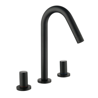 Widespread Bathroom Faucet 3 Hole, 2 - Handle Bathroom Sink Faucet