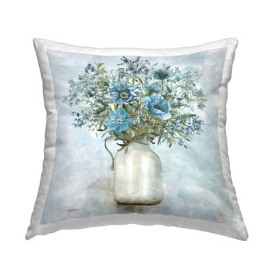 Polyester Throw Square Pillow Cover & Insert