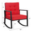 Chaise berçante esenler en osier / rotin avec coussins Esentepe-1229677135