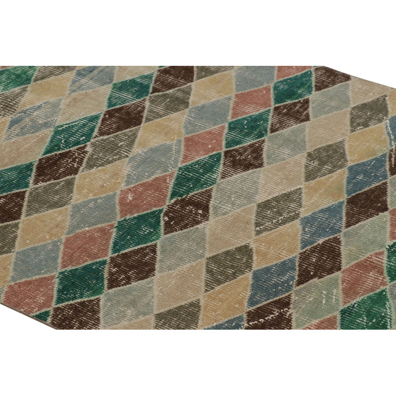 Vintage One-of-a-Kind 3'2X9'5 Hand Knotted Area Rug