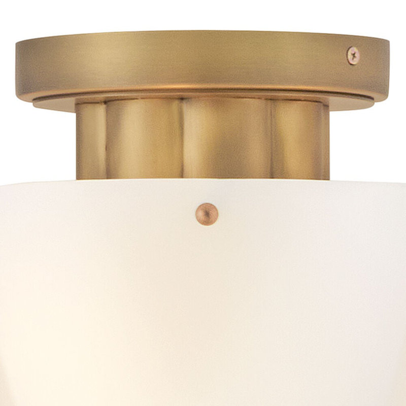 Hinkley becca medium semi-flush mount