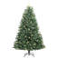 Artificial Hinged Christmas Tree Green PVC and Metal-1917602512