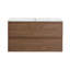 Meuble-lavabo simple 36 po avec plateau en céramique Aliyna-382698595