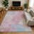 Premium Machine Washable Slesnick AMF1675 Abstract Rug-423136820