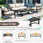 Multi-Person Outdoor Steel Sofa Set, Waterproof, Anti-Rust And Anti-Uv-120226030