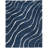 Ashal Abstract Blue/Cream Area Rug-1193874784