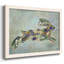 Fantastic Florals Hare, Running - Reproduction de photo sur toile-96277402-96277404