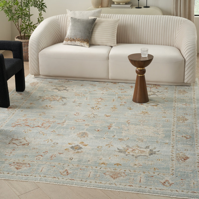 Louque Oriental Indoor Rug, Rectangle 5'3" x 7'10"