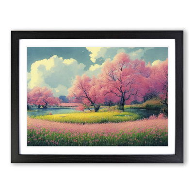 Spring Forest Watercolour Vol.2 - Framed Print