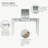 Kiralyn Writing Desk with Power Outlet-1319100245