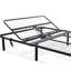 Queen Bed Base With Head Up Adjustable Option, And Stable, 13.58 In Product Height, Black Steel Only Bed, 59.5 Width, 88.23 Lb Package Weight,