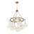 Debraann Chandelier in Natural Brass-1195666414