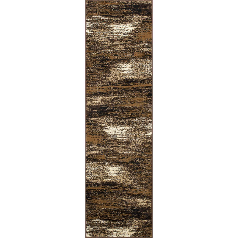 Misouk Abstract Indoor Rug, Runner 2' x 7'