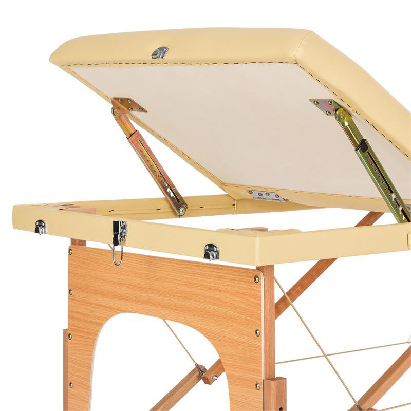 Folding Table, Beige