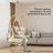 Without Stand Swing Egg Chair  Indoor Outdoor Wicker Rattan Patio Basket Hanging Chair With C Type Bracket , With Cushion And Pillow,Patio Wicker Folding Hanging Chair( Special Construction Cup Holder-55468493