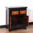 Solid Poplar Wood Entryway Cabinet