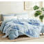 Jeté en flanelle bleu marine marine-130089500