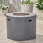40,000 Fireplace, 31.28 Inches High, Dark Grey, Simple Install 31" Round Fire Pit, , No Assembly Hassle For Real