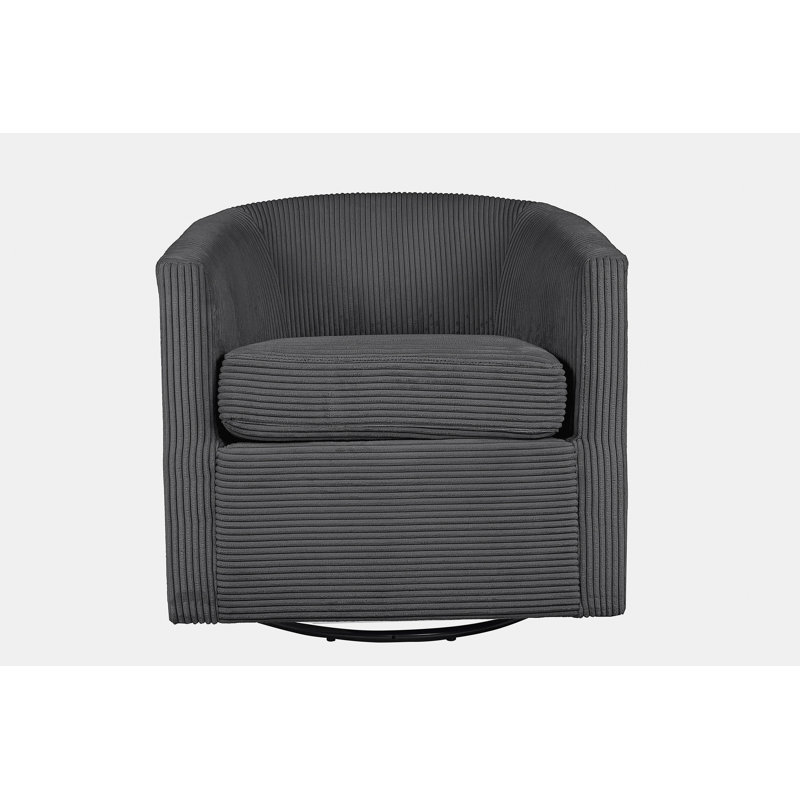Chaise pivotante, Gris foncé