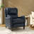 Neliyah 28.75" Wide Genuine Leather Recliner-105914582