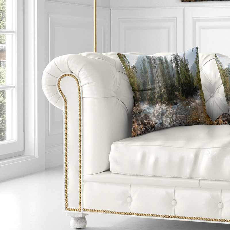 Coussin Mountain Mountain, 16 po x 1 po, Coussin décoratif