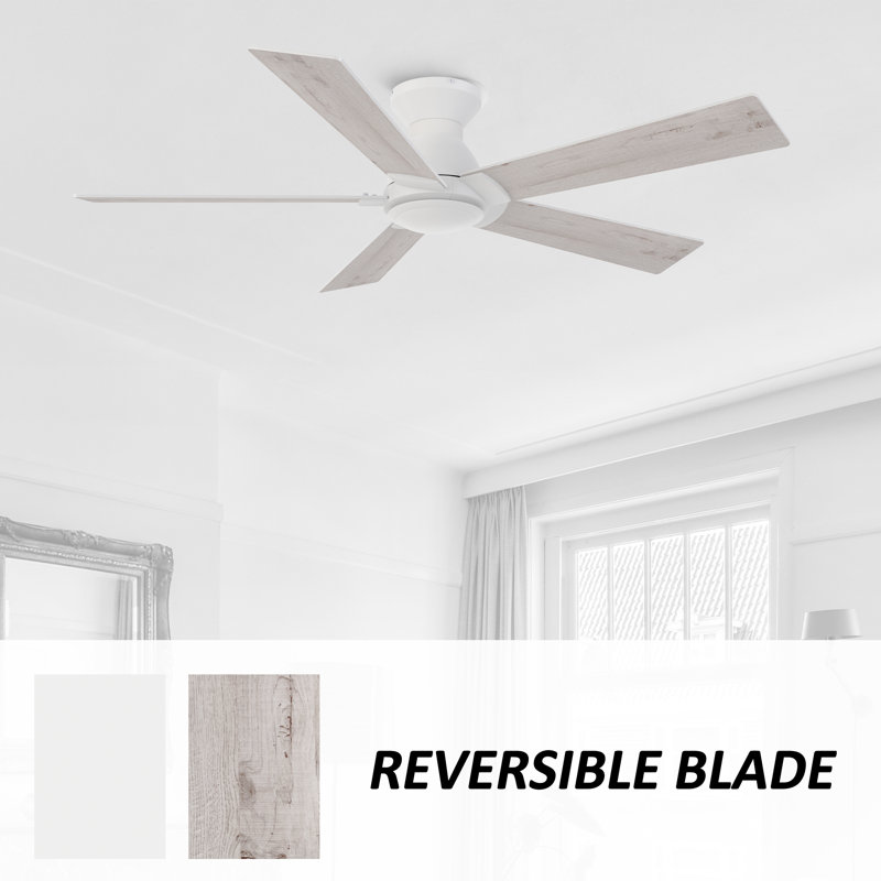 52" DC Motor Ceiling Fan without Light, Remote Control