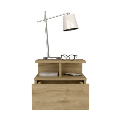 Floating Nightstand, One Drawer