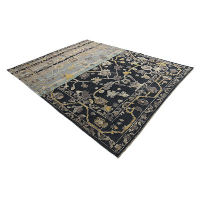 Tapis noir Pitre
