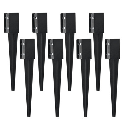 Stellweilan Tessberg Black Metal Mounting Hardware