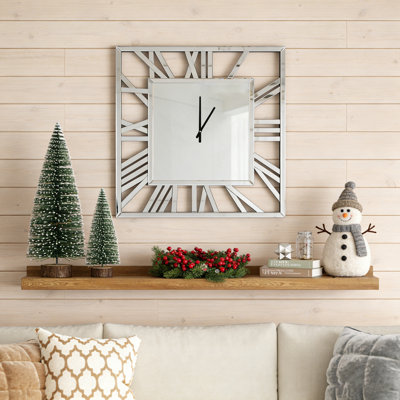Cevion Glass Analogue Wall Clock